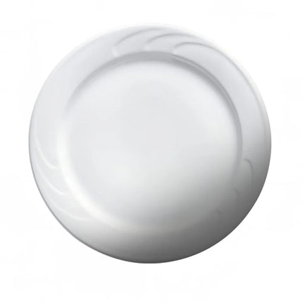 Đĩa Tròn Vành Bostonian Cameo China 301-91A 22.9 cm - Gốm Sứ, Trắng