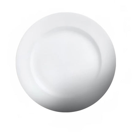 Đĩa Tròn Vành Vừa Imperial Cameo China 210-91 23.5 cm - Ceramic, Trắng