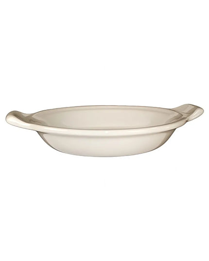 Đĩa Trứng Tròn ITI SEGG-65 281 ml - Gốm, Trắng American