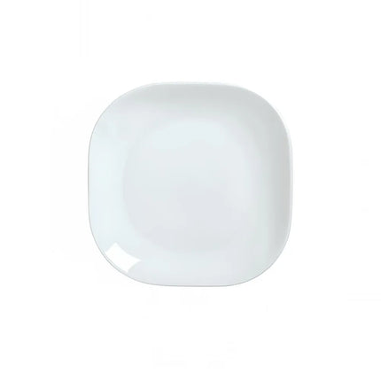 Đĩa Vuông Coupe Libbey 911194420 20.3 cm - Họa Tiết Reflections, Thân Alumawhite
