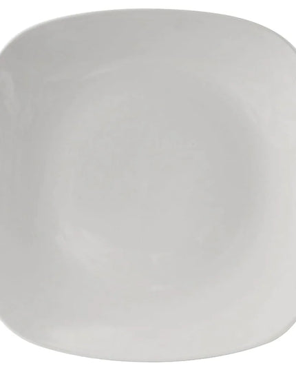 Đĩa Vuông DuraTux®© Tuxton BWH-110C 28.3 cm, Gốm, Trắng