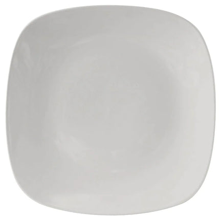 Đĩa Vuông DuraTux®© Tuxton BWH-110C 28.3 cm, Gốm, Trắng