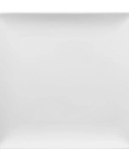 Đĩa Vuông Libbey SL-9C Slate Coupe 23.5 cm - Màu Trắng Siêu Sáng, Porcelana