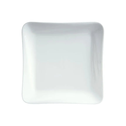 Đĩa Vuông Nghiêng Cameo China 707-71 17.1 cm - Gốm Sứ, Trắng