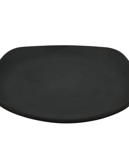Đĩa Vuông Nhựa Melamine GET 22.9cm, Màu Đen (P-875-BK)
