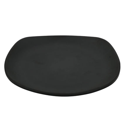Đĩa Vuông Nhựa Melamine GET 22.9cm, Màu Đen (P-875-BK)