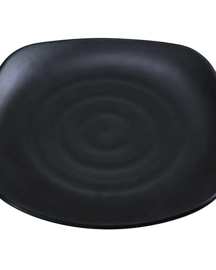 Đĩa Vuông Nhựa Melamine Yanco BP-1110 25.4cm, Màu Đen