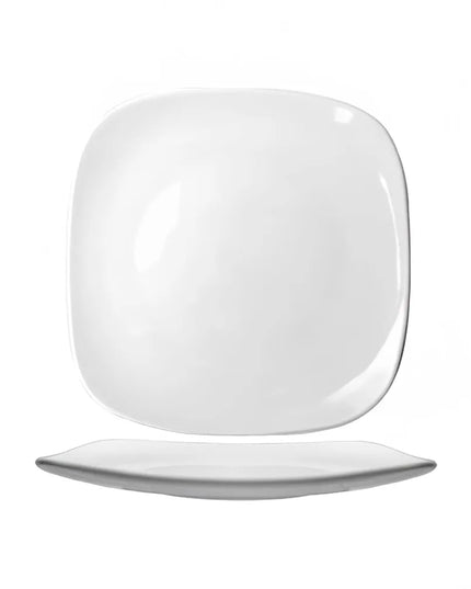 Đĩa Vuông Quad™ ITI 24.8 cm - Sứ, European White (QP-9)