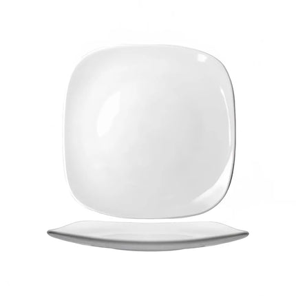 Đĩa Vuông Quad™ ITI 24.8 cm - Sứ, European White (QP-9)