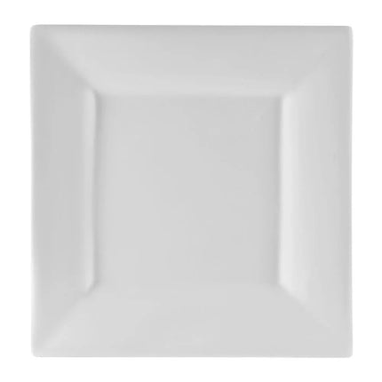 Đĩa Vuông Sứ 10 Strawberry Street WTR-10SQ 25.7 cm, Trắng
