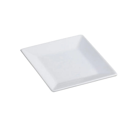 Đĩa Vuông Sứ Yanco ML-106 15.2 cm, Trắng Siêu Sáng