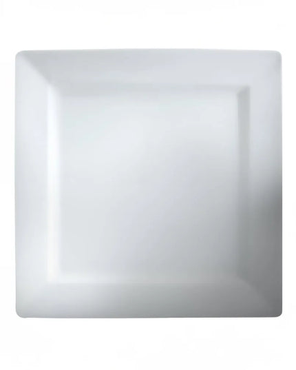 Đĩa Vuông Vành Cameo China 710-101 26 cm - Gốm, Trắng