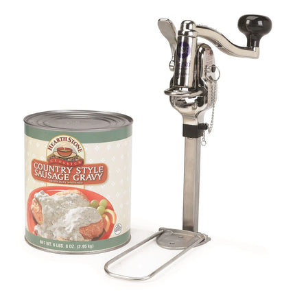 Dụng Cụ Mở Hộp Thủ Công Gắn Cố Định Nemco 56050-1 Truyền Động Không Bánh Răng, Sức Chứa 10 Hộp, Inox Nhôm