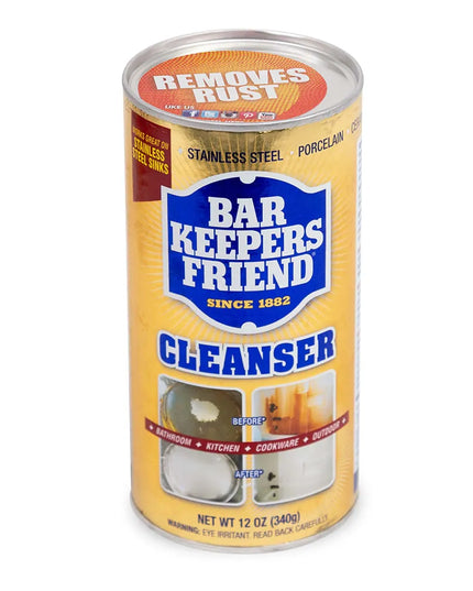Dung Dịch Vệ Sinh Thép Không Gỉ John Boos BKF-P12 Bar Keepers Friend 355 ml