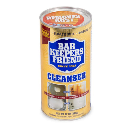 Dung Dịch Vệ Sinh Thép Không Gỉ John Boos BKF-P12 Bar Keepers Friend 355 ml