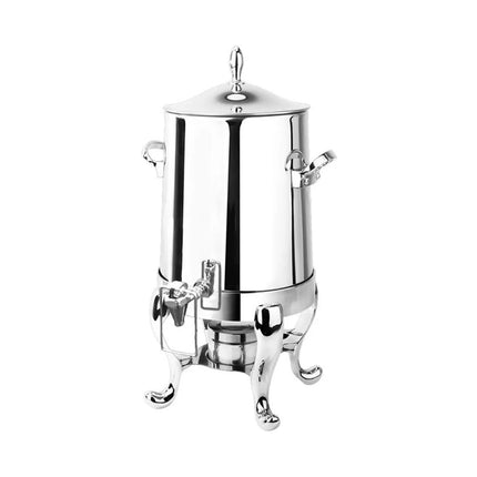 Eastern Tabletop 3115HF 5 gal Medium Volume Dispenser Coffee Urn w/ 1 Tank & Hands Free Spigot, Chafing Fuel