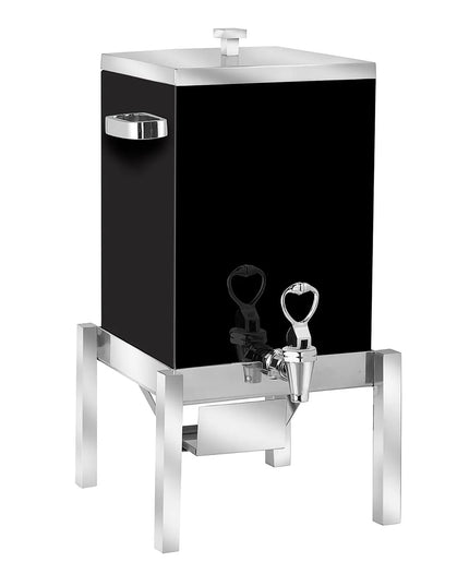 Eastern Tabletop 3153MB 3 gal Square Low Volume Low Volume Dispenser Coffee Urn w/ 1 Tank, Chafing Fuel