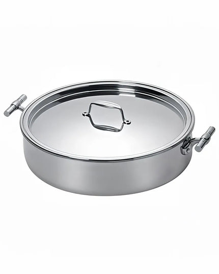 Eastern Tabletop 5924B 4 qt Round Induction Chafing Dish w/ Lift Off Lid, Stainless Steel