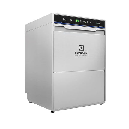Electrolux Professional ELECTROLUX | Commercial Digital Glasswasher – 400 mm Basket-Drain Pump-Detergent/Rinse Aid Pumps