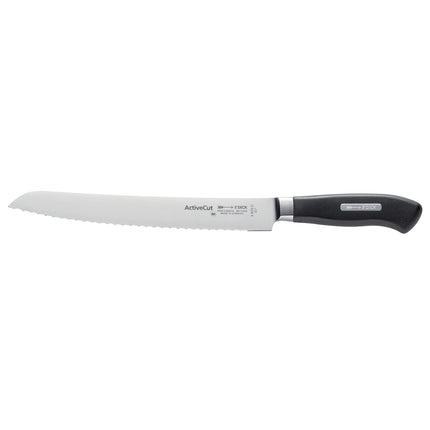 F. DICK | ActiveCut Bread Knife – Serrated edge - 210 mm - Black handle