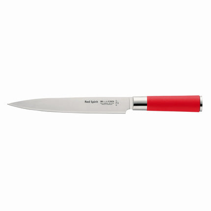 F. DICK | Carving Knife – Red Spirit - 210 mm Blade - Red Handle - Made in Germany