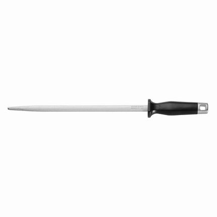 F. DICK | Cooking sharpening steel – Round - 300 mm (30.5 cm) - Black Handle