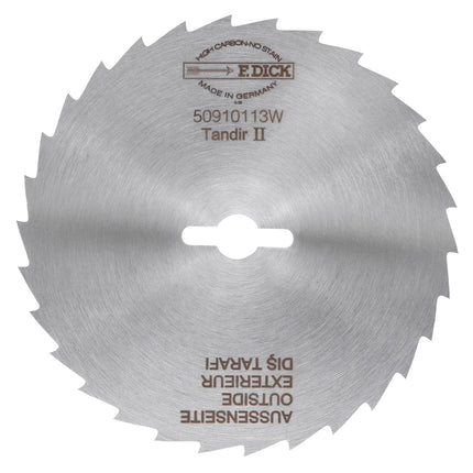 F. DICK | Doner Kebab Slicer Blade Ø100 mm – serrated edge - stainless steel - Made in Europe