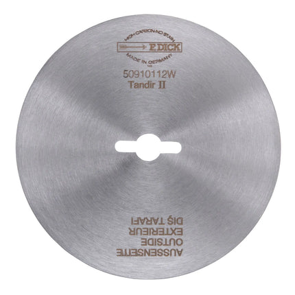 F. DICK | Doner Kebab Slicer Blade Ø100 mm – smooth edge - stainless steel - Made in Europe