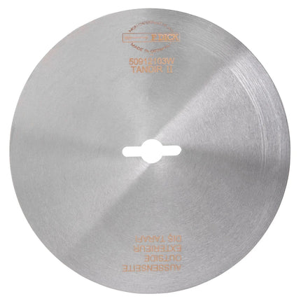 F. DICK | Doner Kebab Slicer Blade Ø120 mm – smooth edge - stainless steel - Made in Europe
