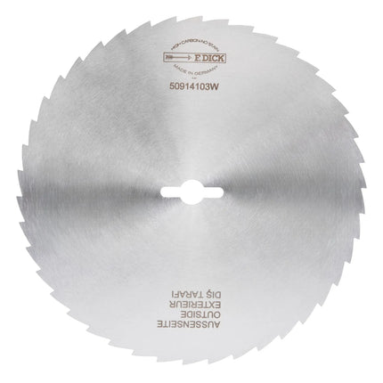 F. DICK | Doner Kebab Slicer Blade Ø140 mm – serrated edge - stainless steel - Made in Europe