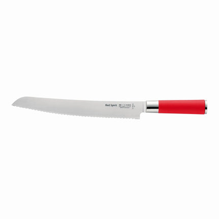 F. DICK | Red Spirit Serrated Bread Knife – 26 cm blade - red handle - made in Germany