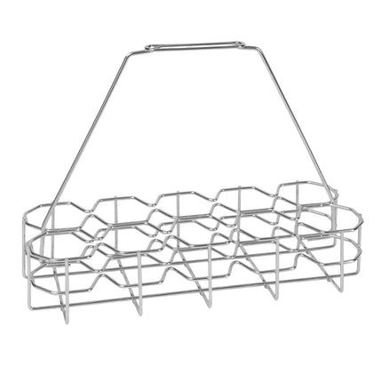 FUCHS | Glass holder for 10 glasses - Chrome-plated