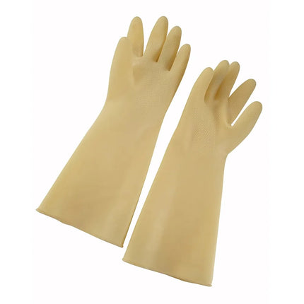 Găng Tay Cao Su Latex Winco NLG-916 Cỡ Vừa, Màu Vàng