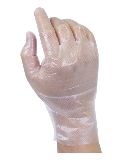 Găng Tay Dùng Một Lần Đa Năng Hybrid Polyethylene Handgards 303363302 - Không Bột, Trong Suốt, Cỡ M