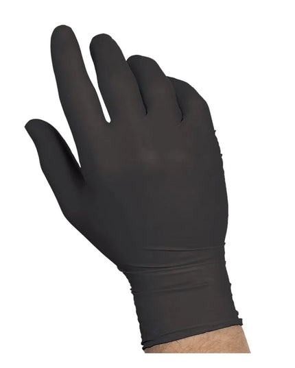Găng Tay Dùng Một Lần Đa Năng Nitrile Handgards 304340371 - Không Bột, Màu Đen, Cỡ S