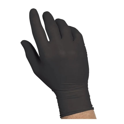 Găng Tay Dùng Một Lần Đa Năng Nitrile Handgards 304340371 - Không Bột, Màu Đen, Cỡ S