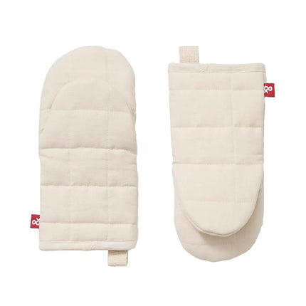 Găng Tay Lò Nướng Kiểu Rối Hedley & Bennett HB001701 27 cm - Cotton, Trắng Yến Mạch
