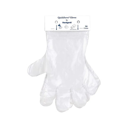 Găng Tay Poly Dùng Một Lần Handgards 303362365 - Không Bột, Trong Suốt, Vừa Mọi Cỡ