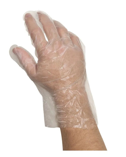 Găng Tay Poly Dùng Một Lần Handgards 303363211 - Không Bột, Trong Suốt, Cỡ S