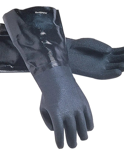 Găng Tay Rửa Chén Neoprene Có Lót San Jamar 1214 Dài 35.6 cm, Bề Mặt Nhám, Một Cỡ