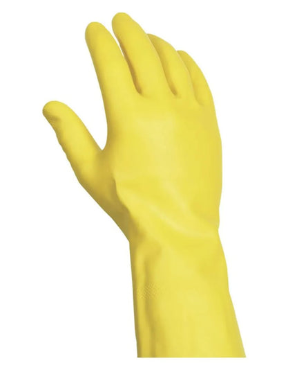 Găng Tay Vệ Sinh Latex Handgards 303400533 Dài 30.5 cm, Màu Vàng