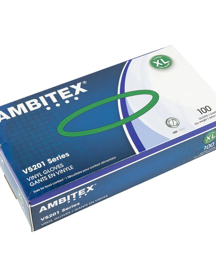 Găng Tay Vinyl Dùng Một Lần Strong VXL5201 - Không Bột, Trong Suốt, Cỡ XL