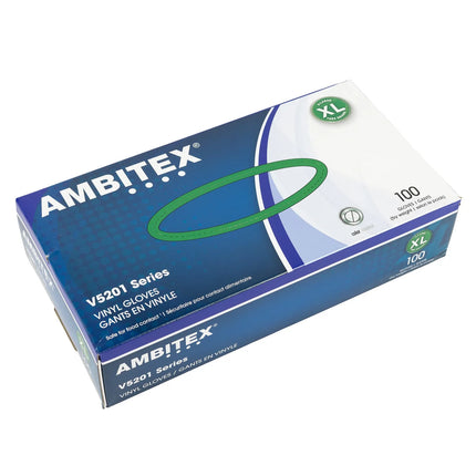 Găng Tay Vinyl Dùng Một Lần Strong VXL5201 - Không Bột, Trong Suốt, Cỡ XL