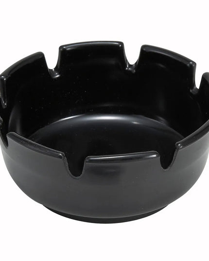 Gạt Tàn Thuốc Tròn Winco MAS-4K Melamine Đen 10.2 cm