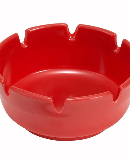 Gạt Tàn Thuốc Tròn Winco MAS-4R Melamine Đỏ 10.2 cm