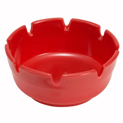 Gạt Tàn Thuốc Tròn Winco MAS-4R Melamine Đỏ 10.2 cm
