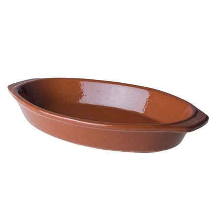 GGM Gastro (10 pcs) CLASSICO - Tapas Oven Dish - 240x140x40mm - Brown