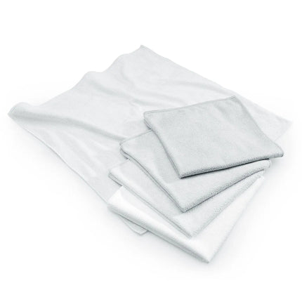 GGM Gastro (10 pcs) Microfibre Cleaning Cloths - 400x400mm - White