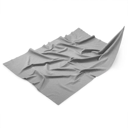 GGM Gastro (10 pcs) Microfibre glass cloth made of Microfibre Glass polishing - 500x700mm - Grey
