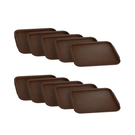 GGM Gastro (10 pcs) Serving Tray - Brown - 360 x 270 mm